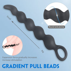 Multifunctional pull bead posterior plug