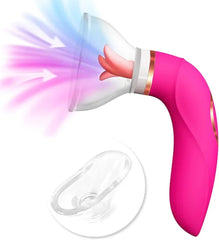 Sextoyvibe Clitoral Sucking Vibrator Sex Toys with 8 Sucking and 5 Licking Vibrations