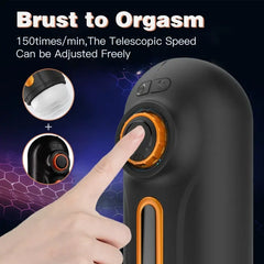 Sextoyvibe™ 10 Thrusting 10 Vibrating 3 Sucking Heating Male Masturbator