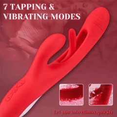 Sextoyvibe - Rabbit Tapping Vibrating All-In-One G-Spot Vibrator for Women