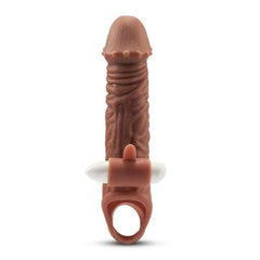 Realistic Vibrating Penis Enhancement Sleeve