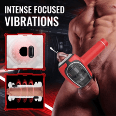 Sextoyvibe Handheld Automatic 6 Frequency Thrusting Vibration Male Masturbator