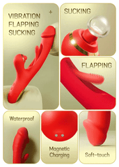 G-Bliss Pro Vibrator with 7 Flapping,7 Vibration and 7 Clitoral Tapping Functions