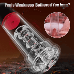 Sextoyvibe 9 Vibrating Sucking Male Masturbator Penis Enlargement Pump