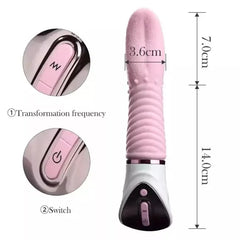 Realistic High-Quality Silicone Soft Clitoral Tongue Vibrator